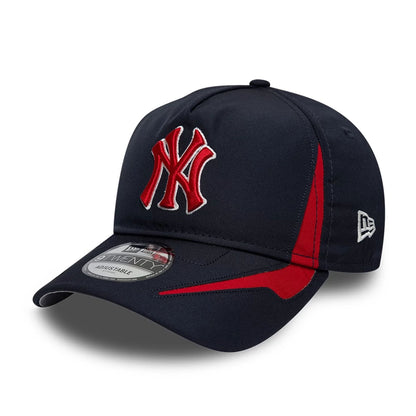 Pictured is this MLB Panel New York Yankees 9TWENTY A-Frame cap in navy. 1