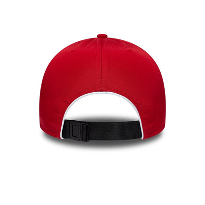 Pictured is this MLB Panel Atlanta Braves 9TWENTY A-Frame cap in red. 5
