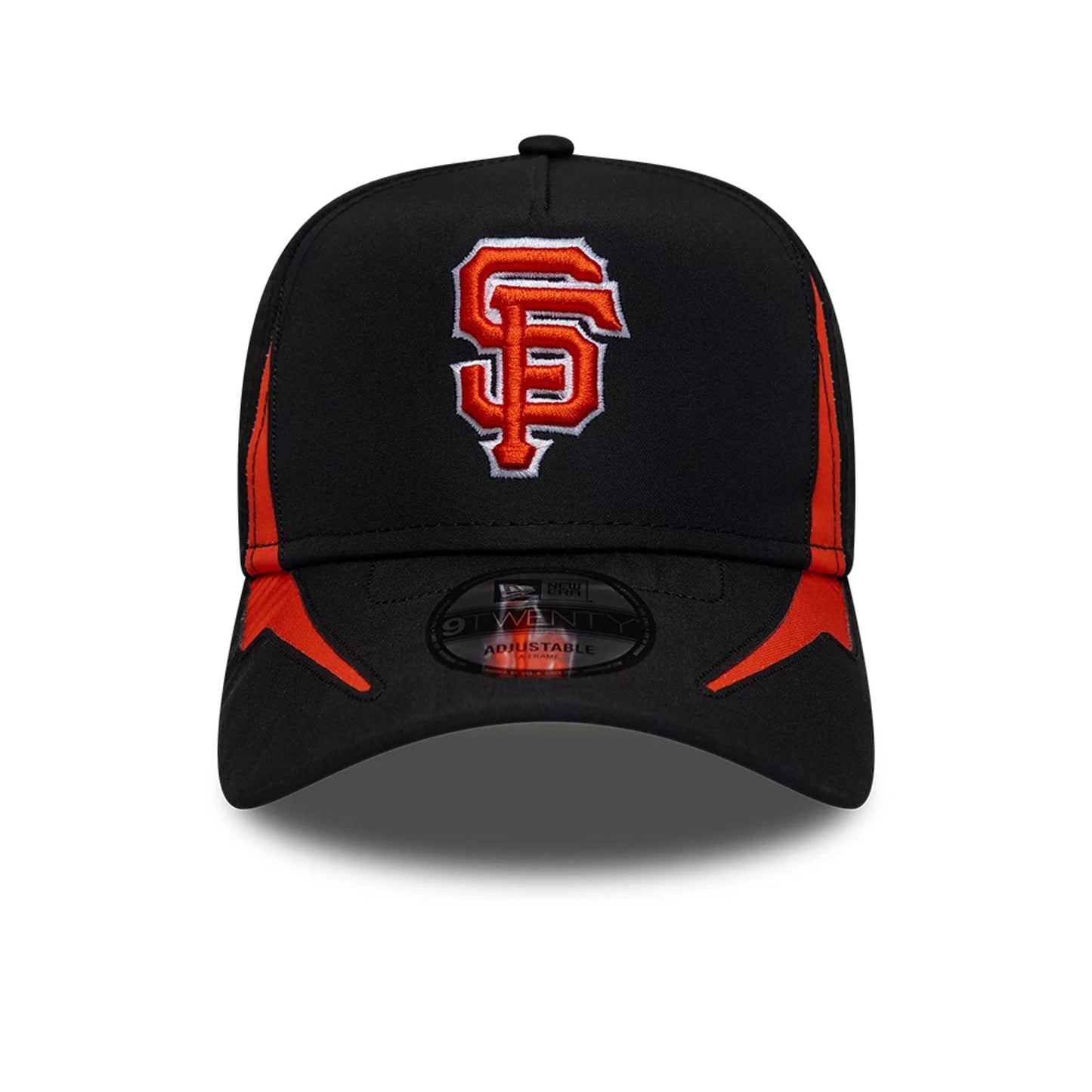 Pictured is this MLB Panel San Francisco Giants 9TWENTY A-Frame cap in black. 3