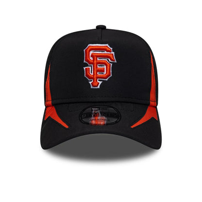 Pictured is this MLB Panel San Francisco Giants 9TWENTY A-Frame cap in black. 3