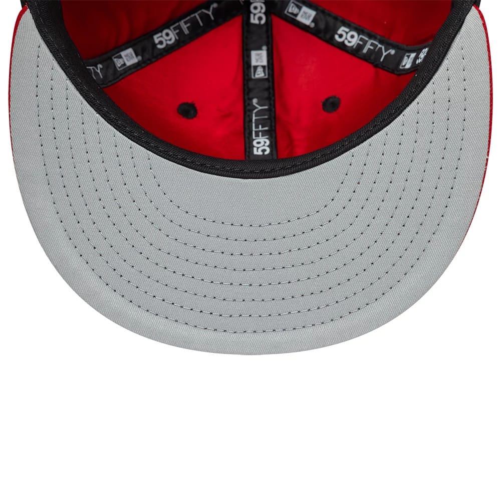 Pictured is this LMB Multi Logo Mexico Diablos 59FIFTY Fitted cap in black. 2