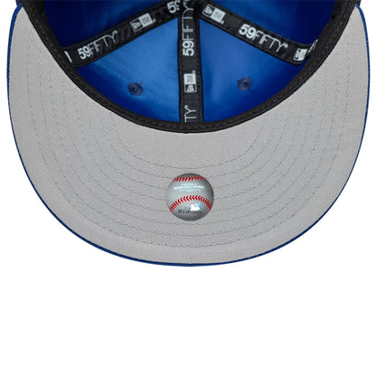 Pictured is this MLB Multi Logo Toronto Blue Jays 59FIFTY Fitted cap in navy. 2
