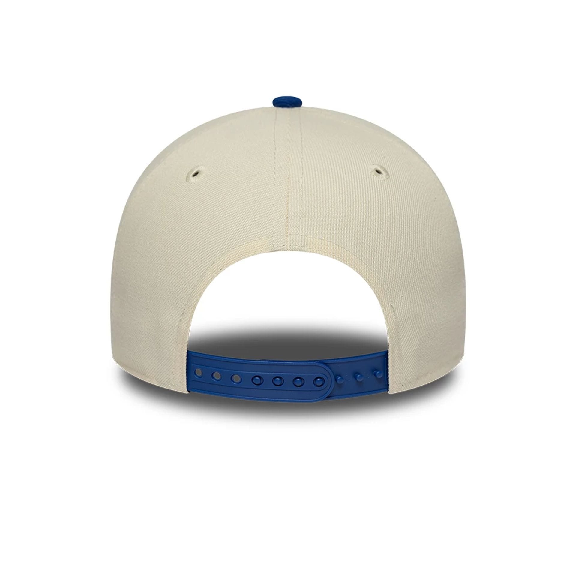 Pictured is this MLB Side Hit LA Dodgers 9FORTY E-Frame cap in Cream. 7