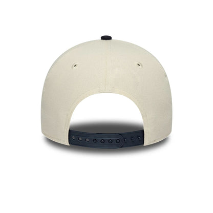 Pictured is this MLB Side Hit New York Yankees 9FORTY E-Frame cap in Cream . 7