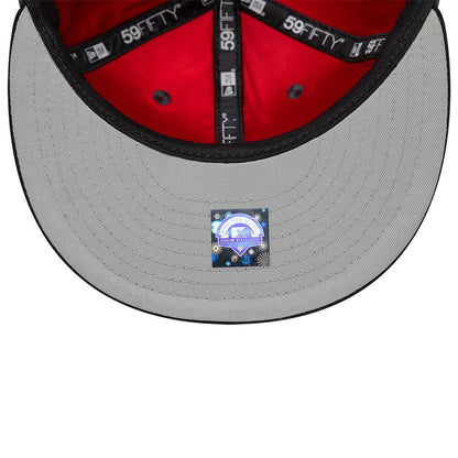 Pictured is this MiLB Multi Logo Vancouver Canadians 59FIFTY Fitted cap in charcoal. 8