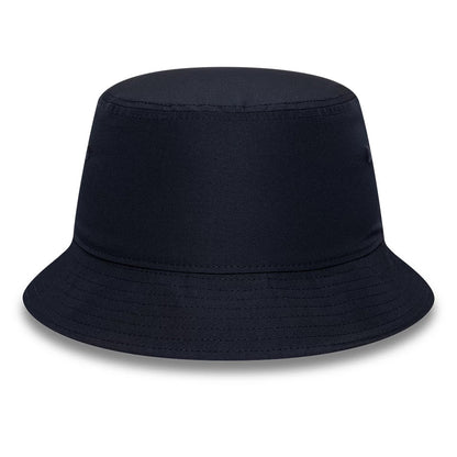 Pictured is this Retro Goal Keeper Chelsea FC Lion Crest Bucket cap in navy. 6