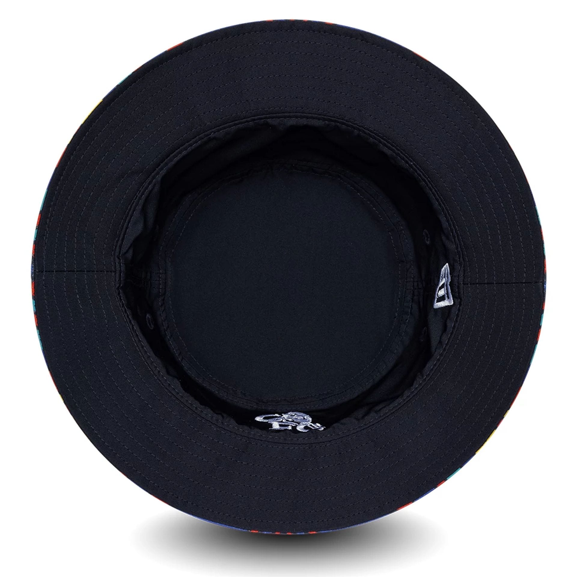 Pictured is this Retro Goal Keeper Chelsea FC Lion Crest Bucket cap in navy. 10