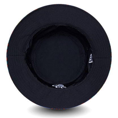 Pictured is this Retro Goal Keeper Chelsea FC Lion Crest Bucket cap in navy. 10