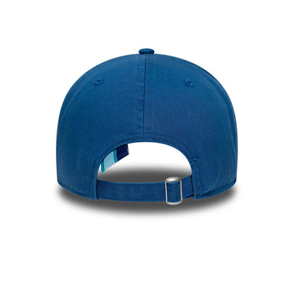 Pictured is this Retro Goal Keeper Chelsea FC Lion Crest 9TWENTY A-Frame cap in blue. 6