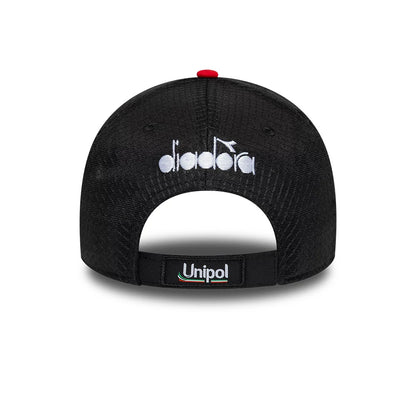 Pictured is this Ducati Motor Replica Team 9FORTY E-Frame Adjustable cap in red. 5