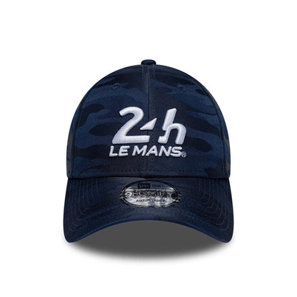 Pictured is this Camo 24HR Le Mans 9FORTY cap in dark blue. 2