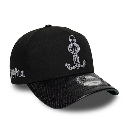 Pictured is this Harry Potter Slytherin 9FORTY A-Frame cap in black. 1