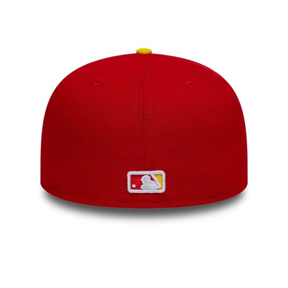 Pictured is this MLB Sister Cities San Diego Padres 59FIFTY Fitted cap in Red. 7