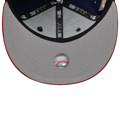 Pictured is this MLB Sister Cities New York Yankees 59FIFTY Fitted cap in Blue. 2