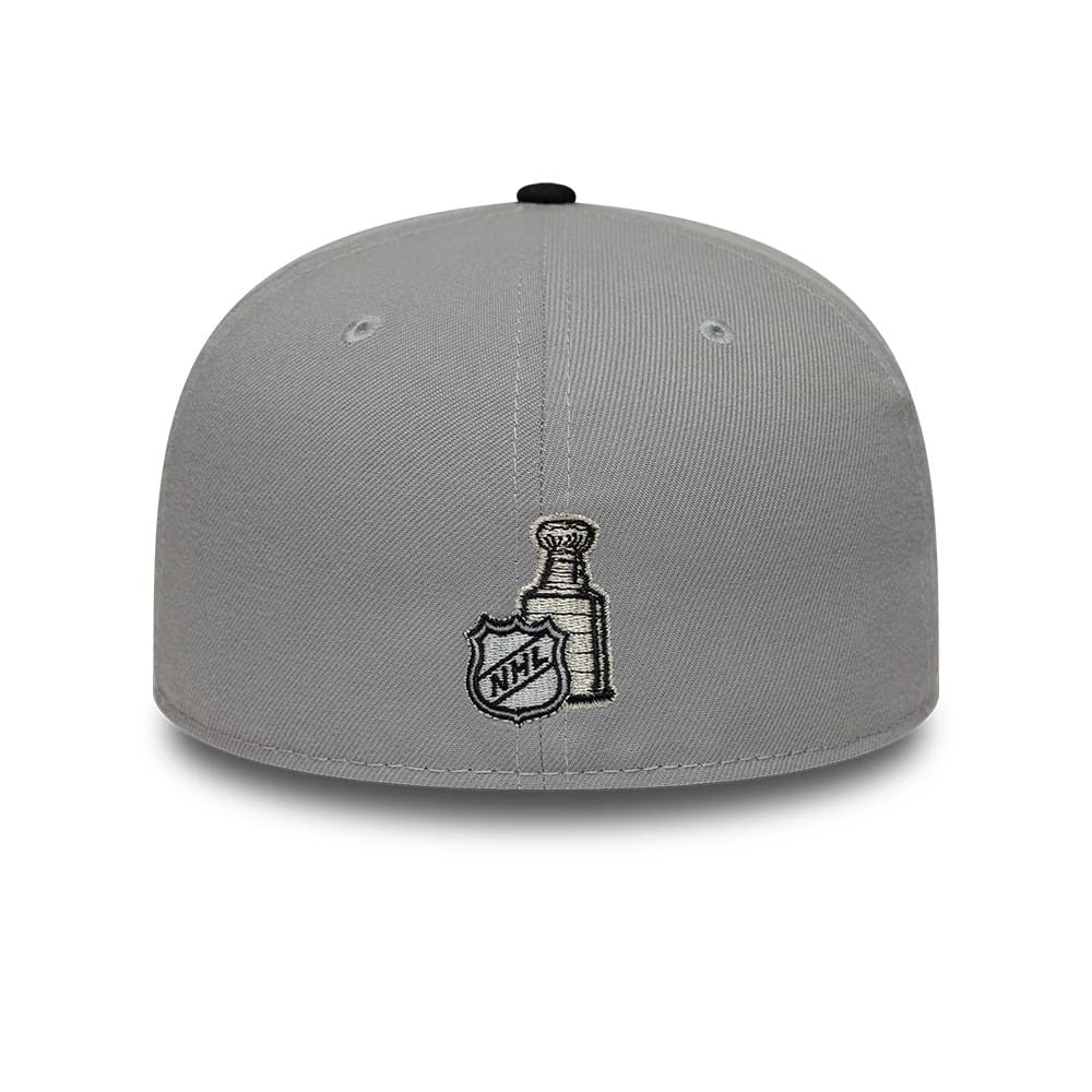 Pictured is this NHL Champions LA Kings 59FIFTY Fitted cap in grey. 5