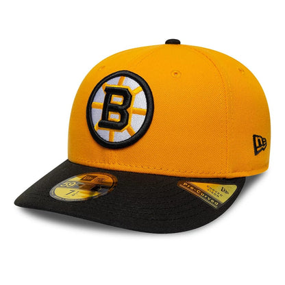 Pictured is this NHL Champions Boston Bruins 59FIFTY Fitted cap in orange & black. 4