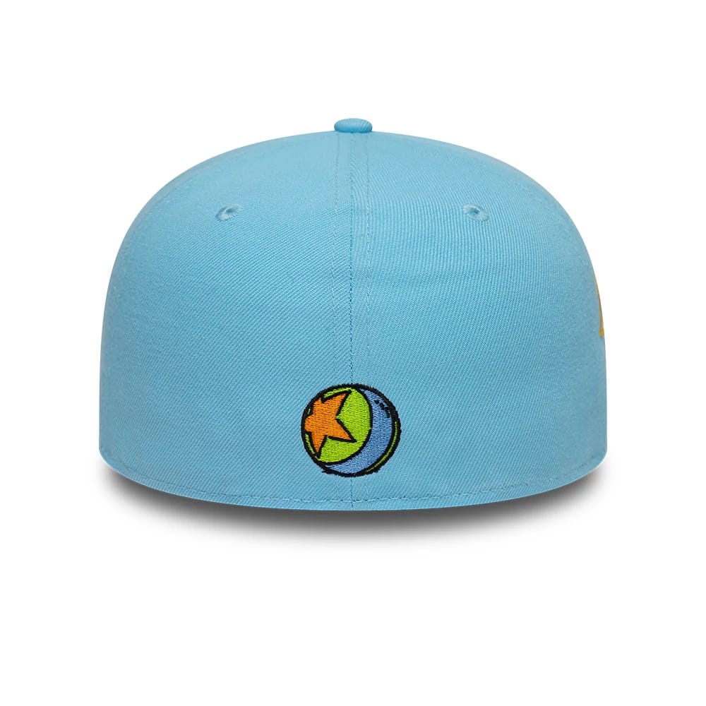 Pictured is this Rugrats Forever Young 59FIFTY A-Frame Fitted cap in pastel blue. 5