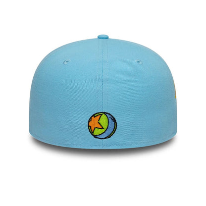 Pictured is this Rugrats Forever Young 59FIFTY A-Frame Fitted cap in pastel blue. 5