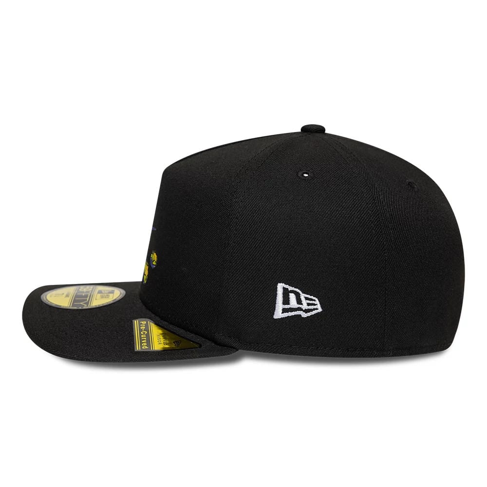 Pictured is this Rugrats 59FIFTY A-Frame Fitted cap in black. 6