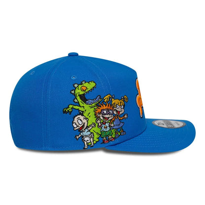 Pictured is this Rugrats Party In The Playpen 9FIFTY A-Frame Snapback cap in blue. 6