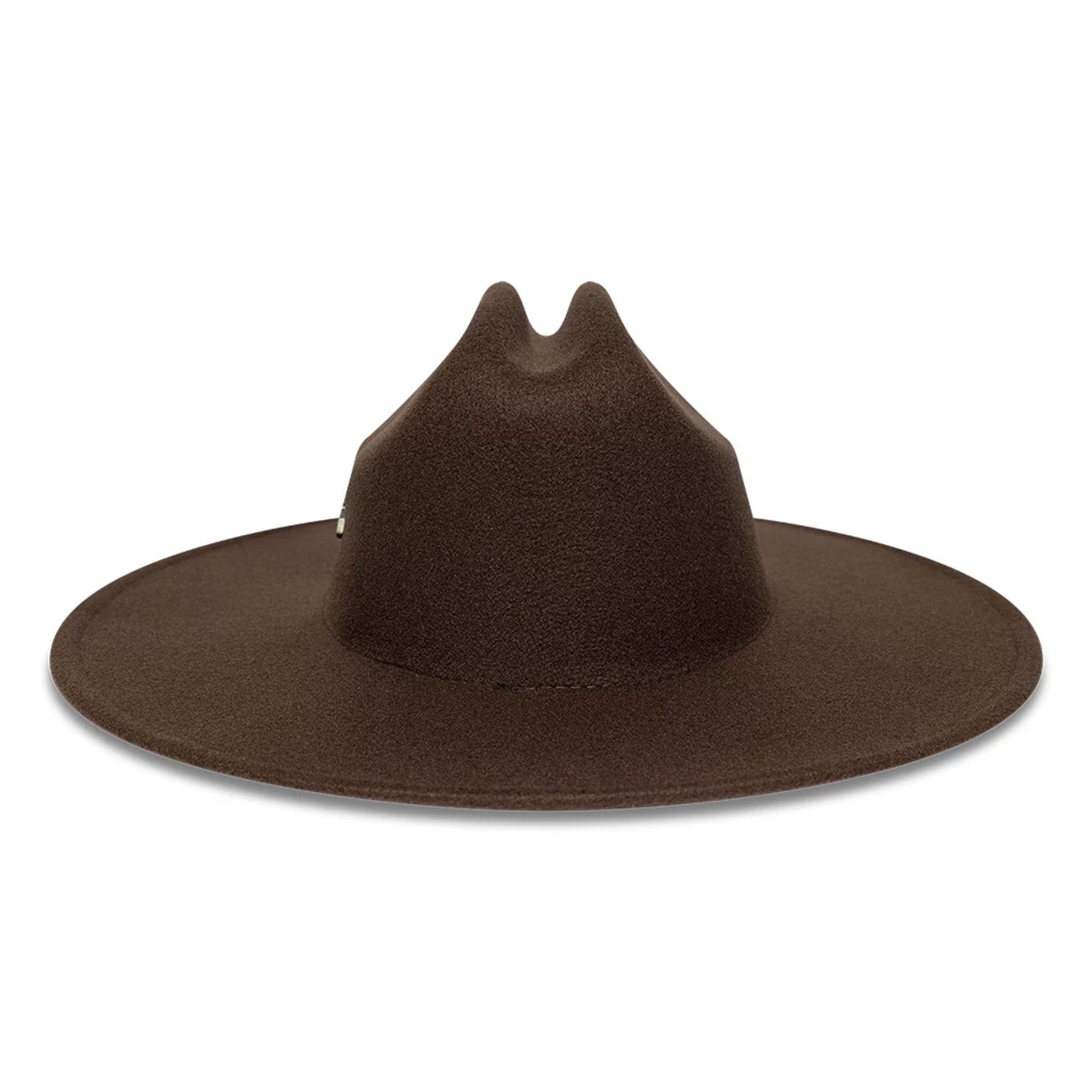Pictured is this MLB New York Yankees Wide Brim Fedora cap in dark brown. 5