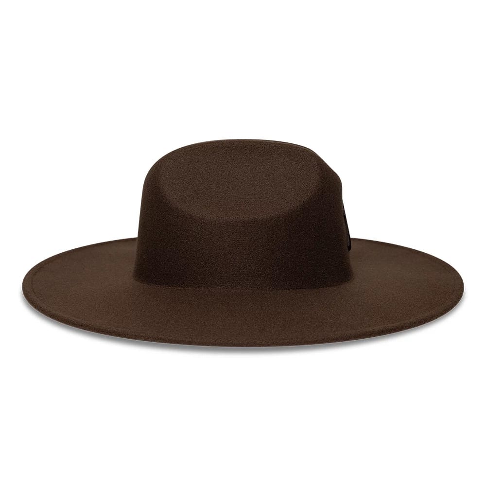Pictured is this MLB New York Yankees Wide Brim Fedora Cowboy hat in dark brown. 6