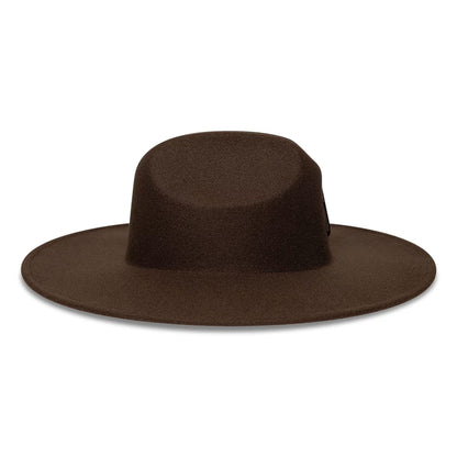 Pictured is this MLB New York Yankees Wide Brim Fedora cap in dark brown. 6