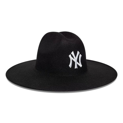 Pictured is this MLB New York Yankees Wide Brim Fedora cap in black. 3