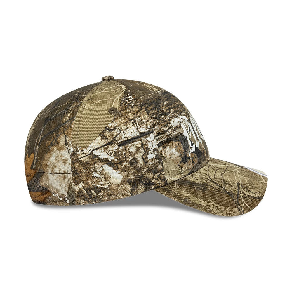Pictured is this New Era Real Tree 9TWENTY cap in assorted print. 6