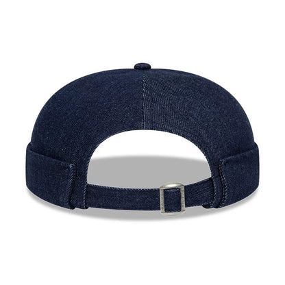 Pictured is this MLB Denim Skully New York Yankees Docker cap in navy. 8