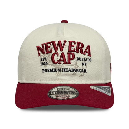 Pictured is this New Era 19TWENTY cap in cream. 2