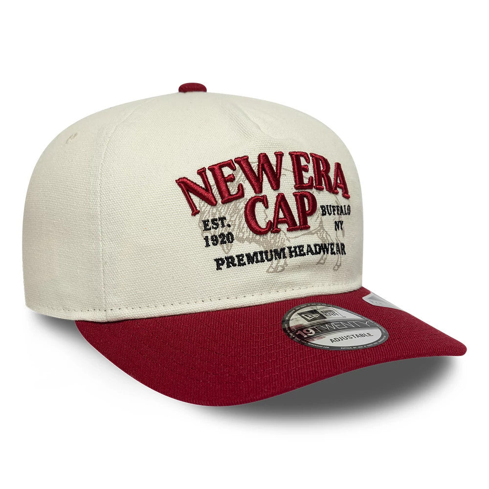 Pictured is this New Era 19TWENTY cap in cream. 3