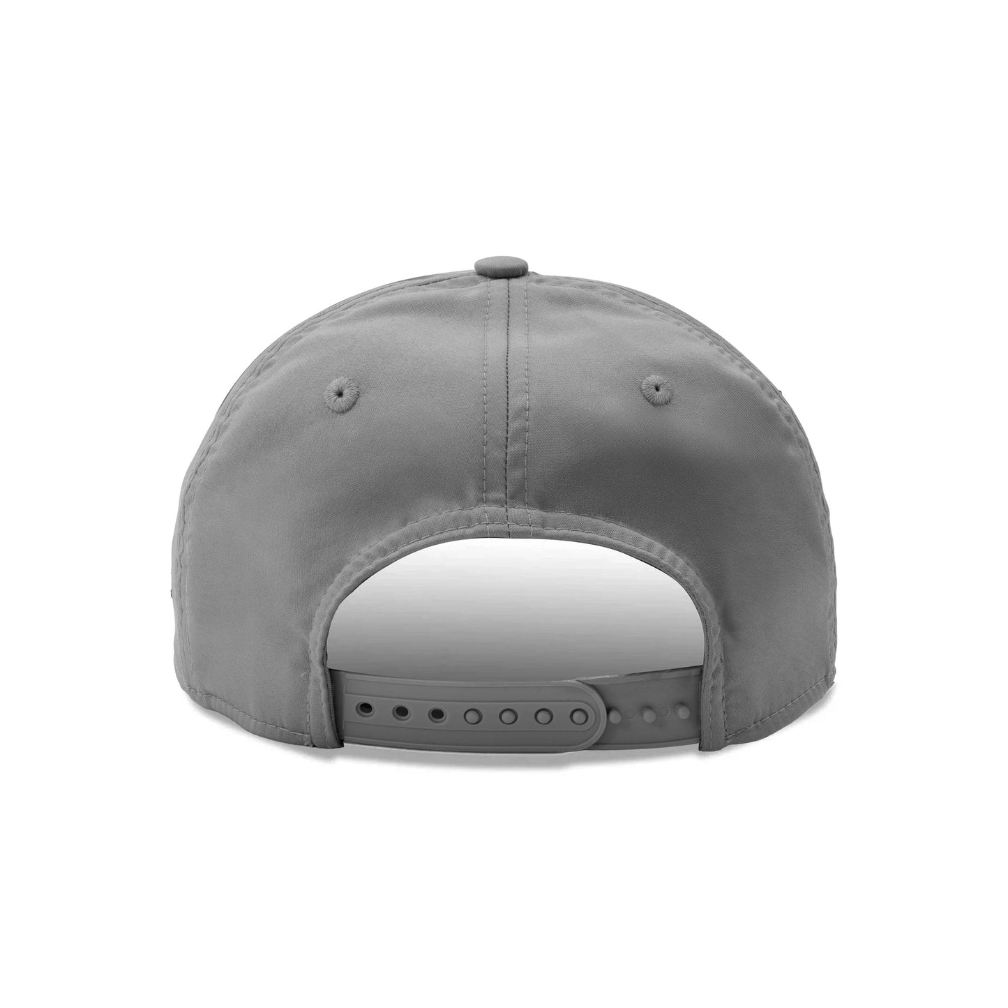 Pictured is this Special Edition Genesis Magma Racing 9SEVENTY Stretch Snap cap in grey. 6