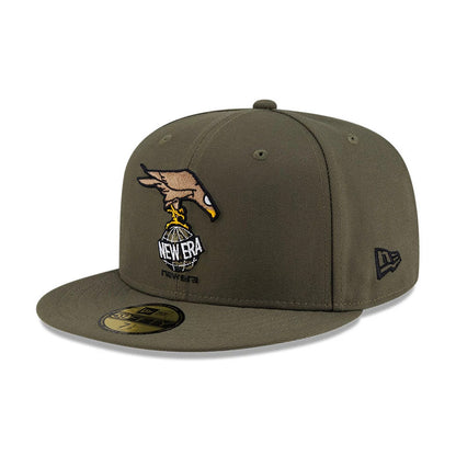 Pictured is this Roji Soccer 59FIFTY Fitted cap in green. 4