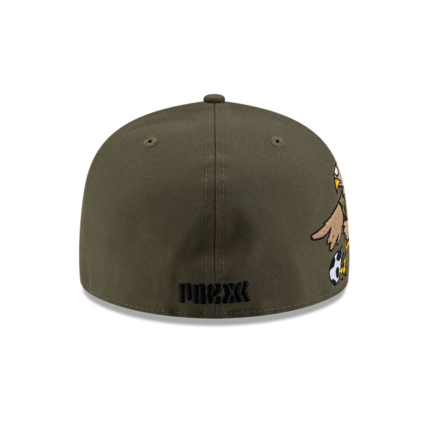 Pictured is this Roji Soccer 59FIFTY Fitted cap in green. 7