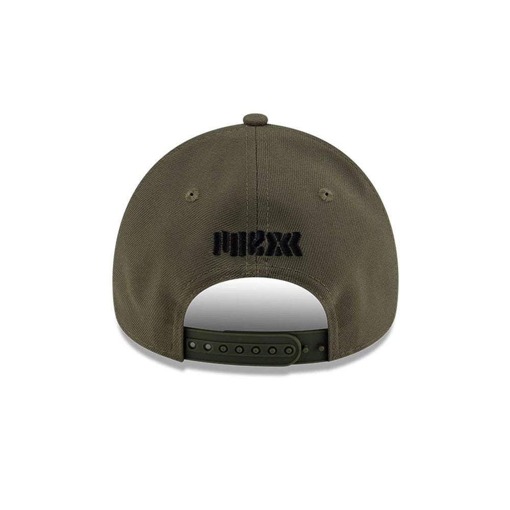 Pictured is this Roji Soccer 9FORTY A-Frame cap in green. 7