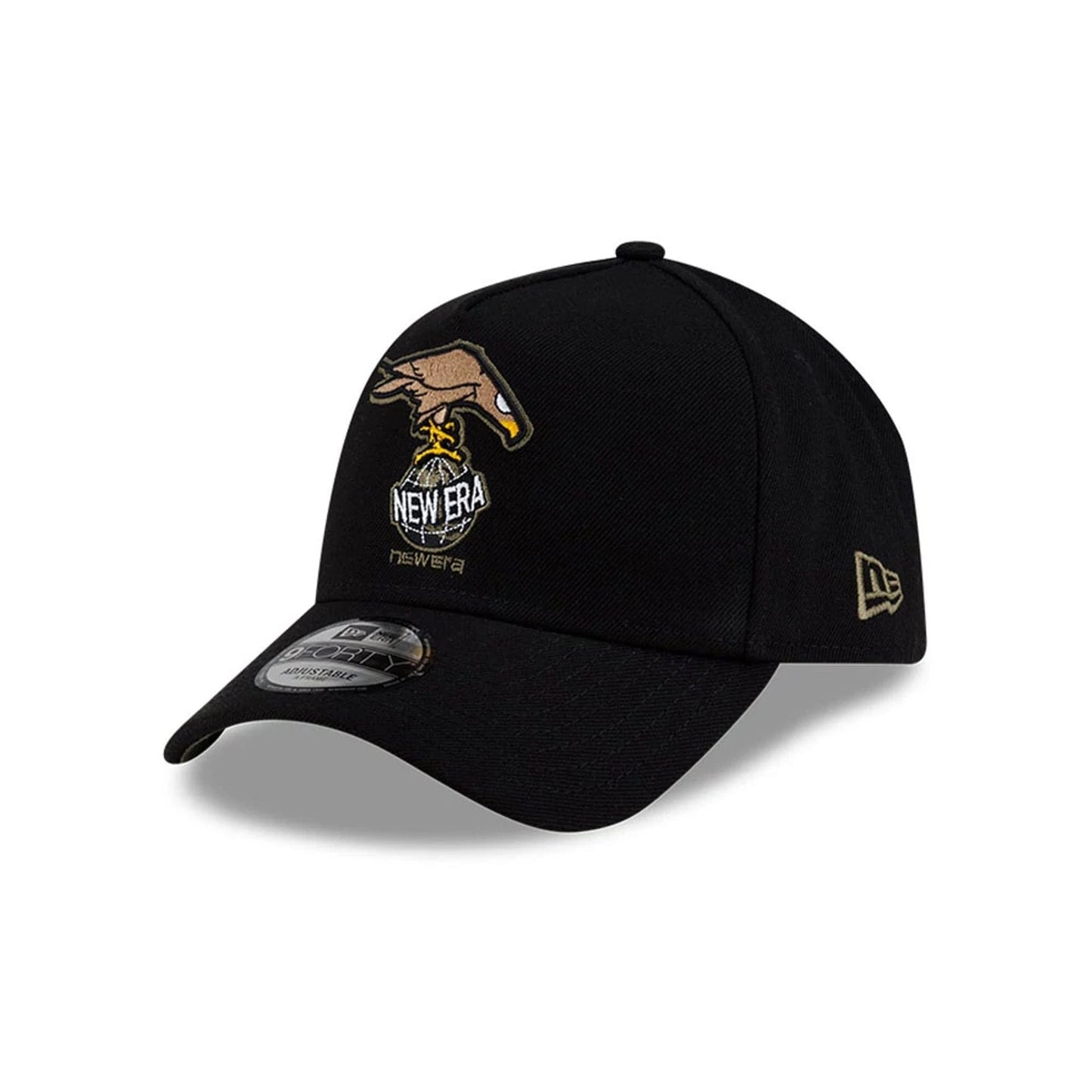 Pictured is this Roji Soccer 9FORTY A-Frame cap in black. 1