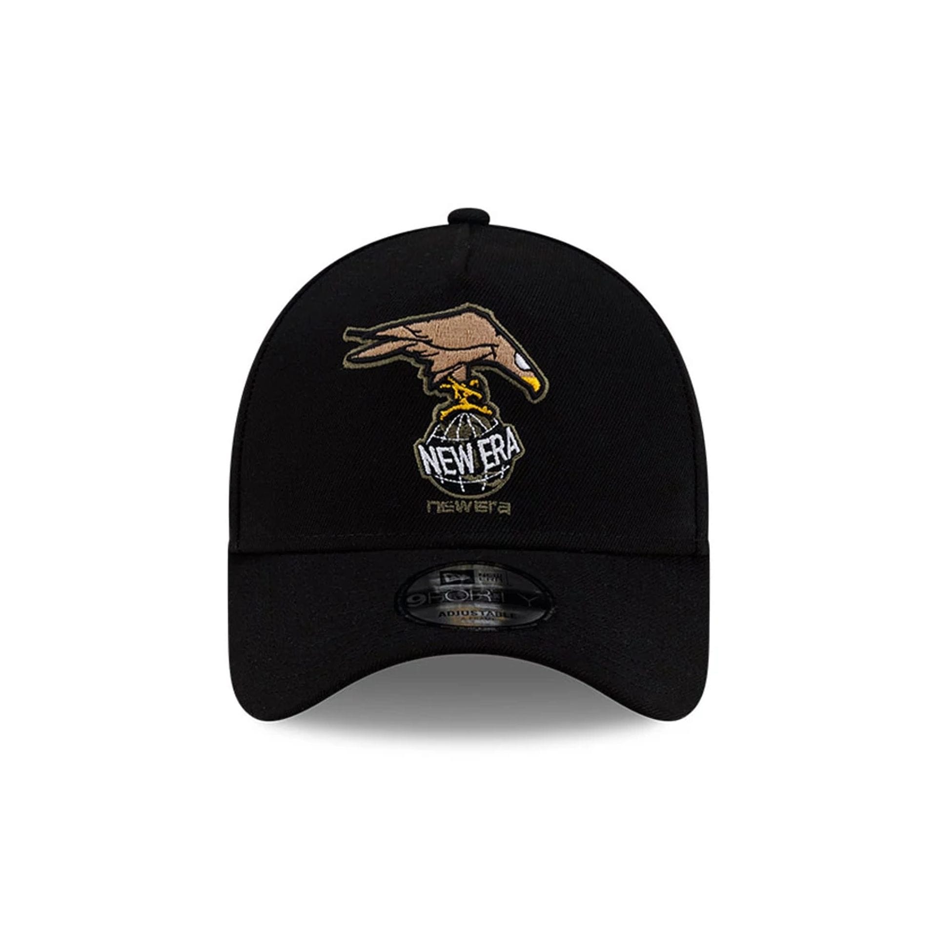Pictured is this Roji Soccer 9FORTY A-Frame cap in black. 2