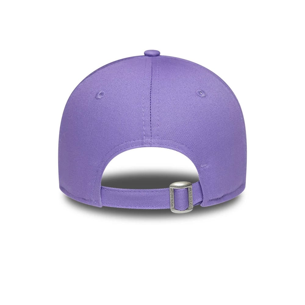 Pictured is this Womens Lacoste X New Era 9FORTY cap in purple. 4