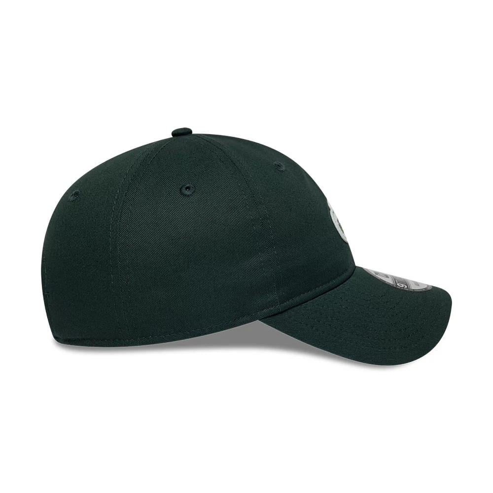 Pictured is this Lacoste X New Era 9TWENTY cap in dark green. 5
