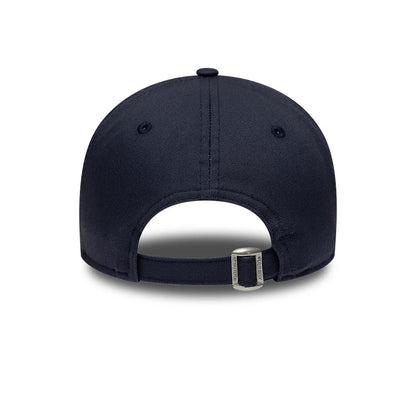 Pictured is this Lacoste X New Era 9TWENTY cap in dark blue. 4