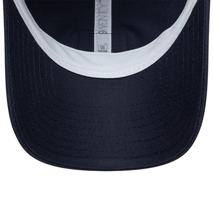 Pictured is this Lacoste X New Era 9TWENTY cap in dark blue. 5