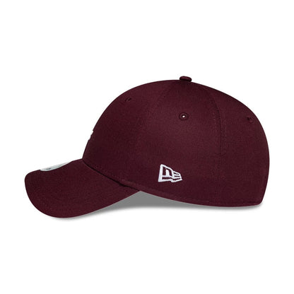 Pictured is this Womens Lacoste X New Era 9FORTY cap in dark purple. 4