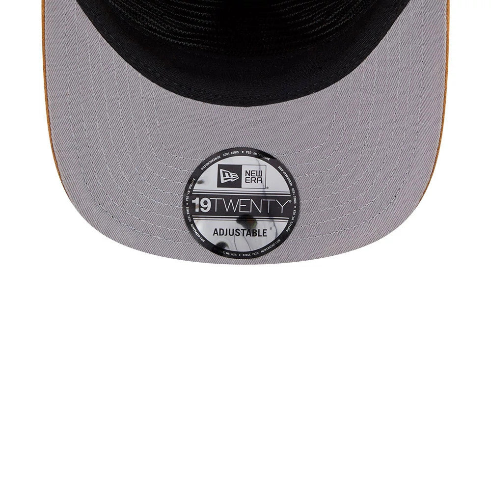 Pictured is this Timberland X MLB Faux Nubuck LA Dodgers 19TWENTY cap in panama tan. 2