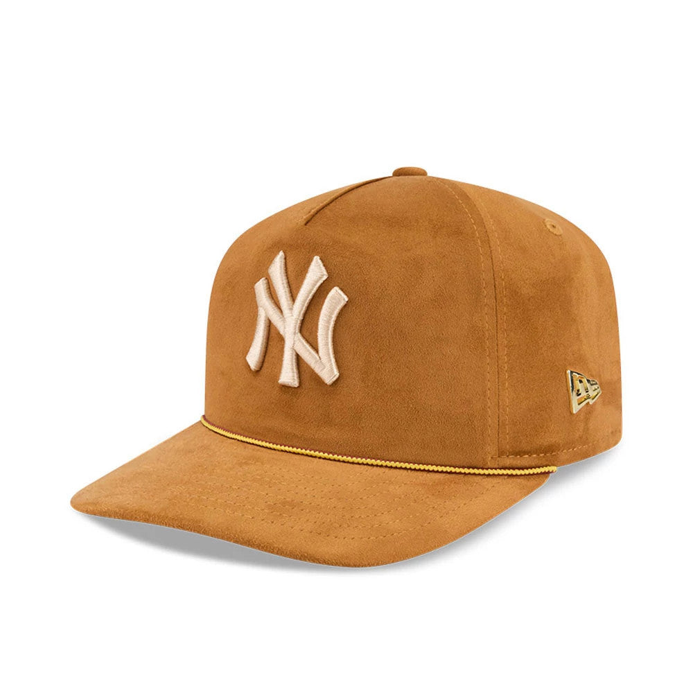 Pictured is this Timberland X MLB Faux Nubuck New York Yankees 19TWENTY cap in panama tan. 4