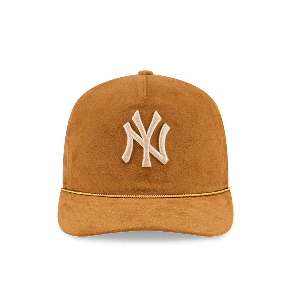 Pictured is this Timberland X MLB Faux Nubuck New York Yankees 19TWENTY cap in panama tan. 3