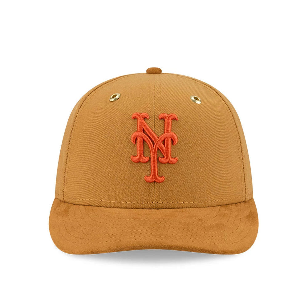 Pictured is this Timberland X MLB New York Mets 59FIFTY Fitted cap in panama tan. 3