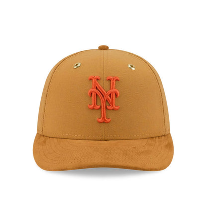 Pictured is this Timberland X MLB New York Mets 59FIFTY Fitted cap in panama tan. 3
