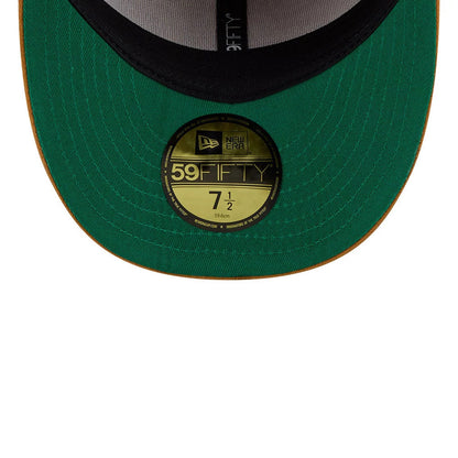 Pictured is this Timberland X MLB New York Mets 59FIFTY Fitted cap in panama tan. 2
