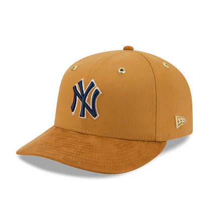 Pictured is this Timberland X MLB New York Yankees 59FIFTY Fitted cap in panama tan. 4